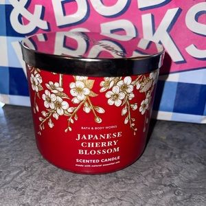Japanese cherry blossom 3 wick candle